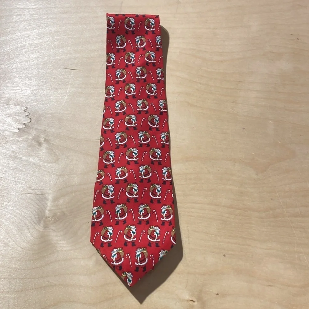 Festive Red Santa Claus Tie (NB)